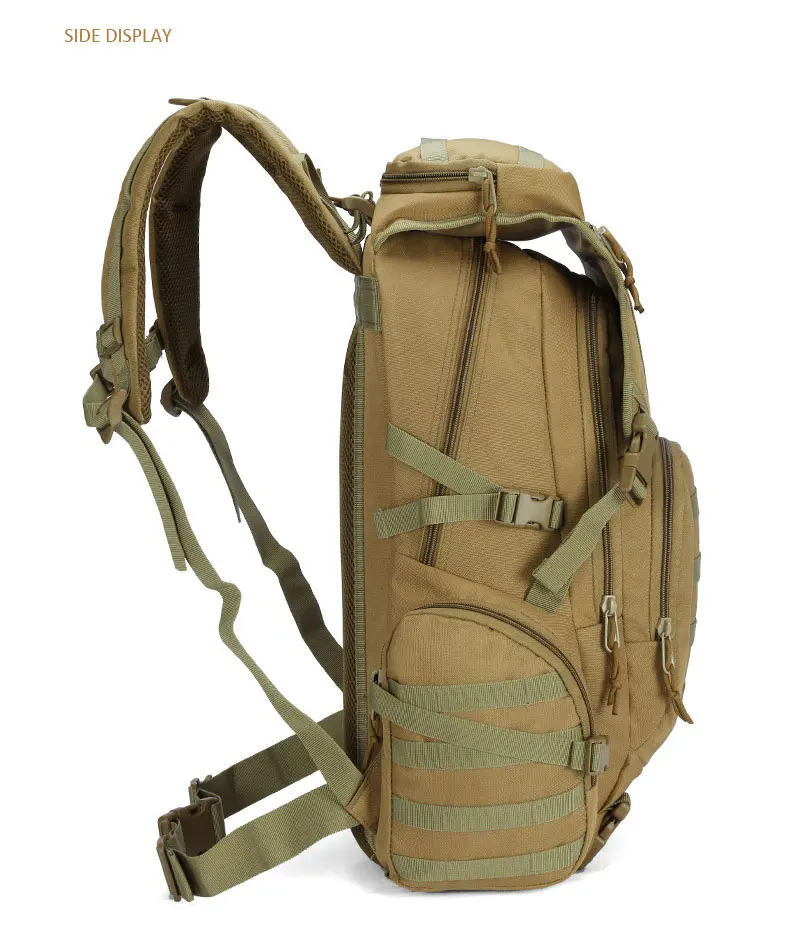 Taktische Rucksack Überleben Tasche Jagd MOLLE Rucksack GYM Für Männer EDC Outdoor Reise Wandern Rucksack Camping Trekking Rucksack – Detail 10