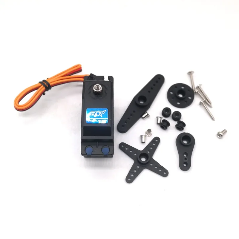 SPT5828W-180 28 кг сервопривод с металлической шестерней и бесщеточным рулевым двигателем для 1/8 радиоуправляемых автомобильных аксессуаров