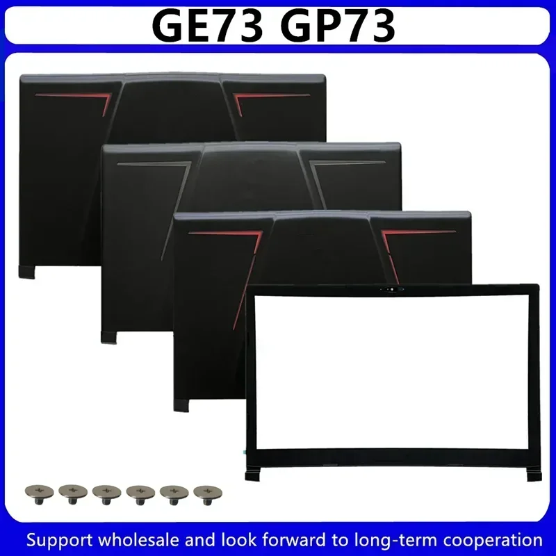 

Новинка для MSI GP73 GP73M Leopard 8RD MS-17C7 MS-17C6 GE73 GE73VR 7RF-006CN MS-17C1, 17,3-дюймовая задняя крышка ЖК-дисплея/передняя панель