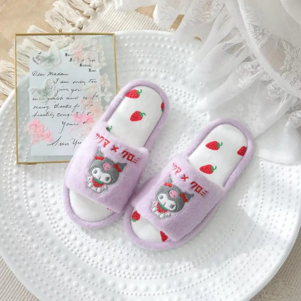pantufas-de-casa-macias-kuromi-e-hello-kitty-antiderrapantes-estilo-boca-de-peixe-de-pelucia-para-mulheres-para-todas-as-estacoes