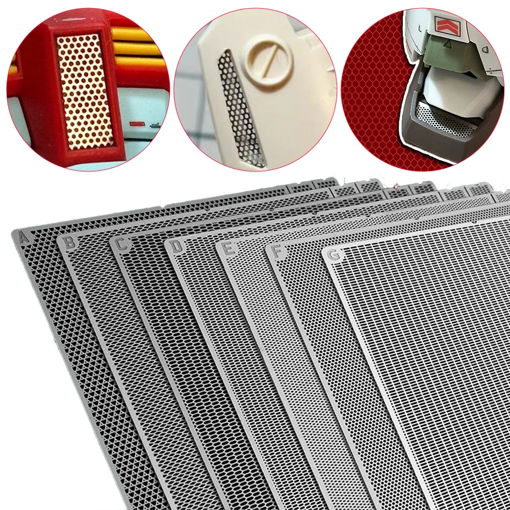 

Radiator Mesh / Grill Photo-Etched For Modeling Photoetched Grille And Radiator Mesh For Modelcars