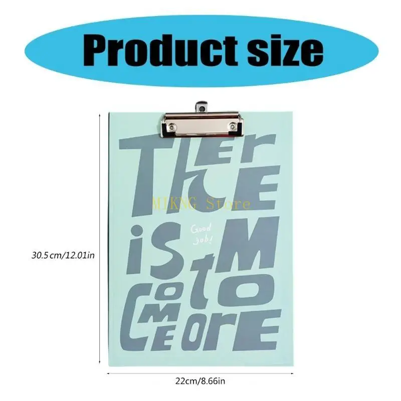 4 قطع من الحافظة المعلقة، لوحة بمشبك مقاس 4 مع حافظة لوح خشبي بمشبك منخفض للمدرسة والمكتب، أفضل مبيعات #6