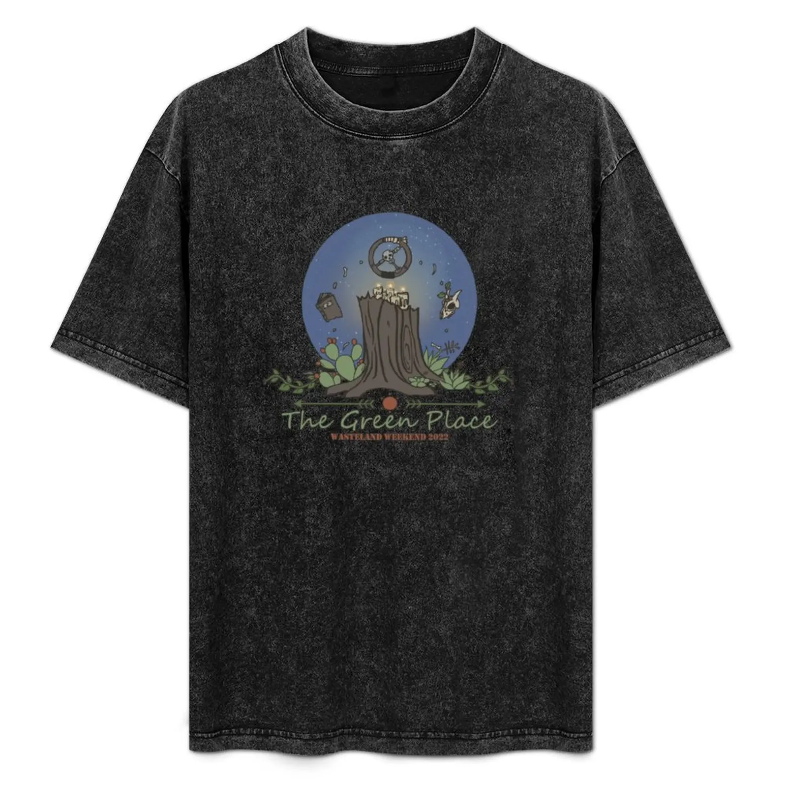 

Green Place 2022 Tree Thing T-Shirt Durable Work Wear T-Shirt