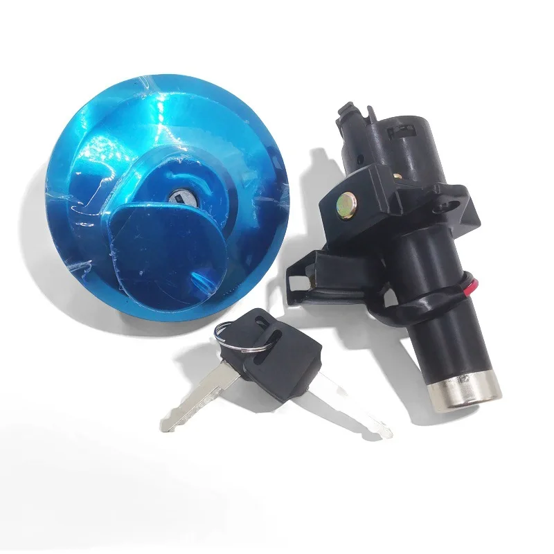 Motorcycle Fenglang WH125-12/12A electric door lock whole car lock ignition switch CBZ Fengge, Ruibiao car lock 5