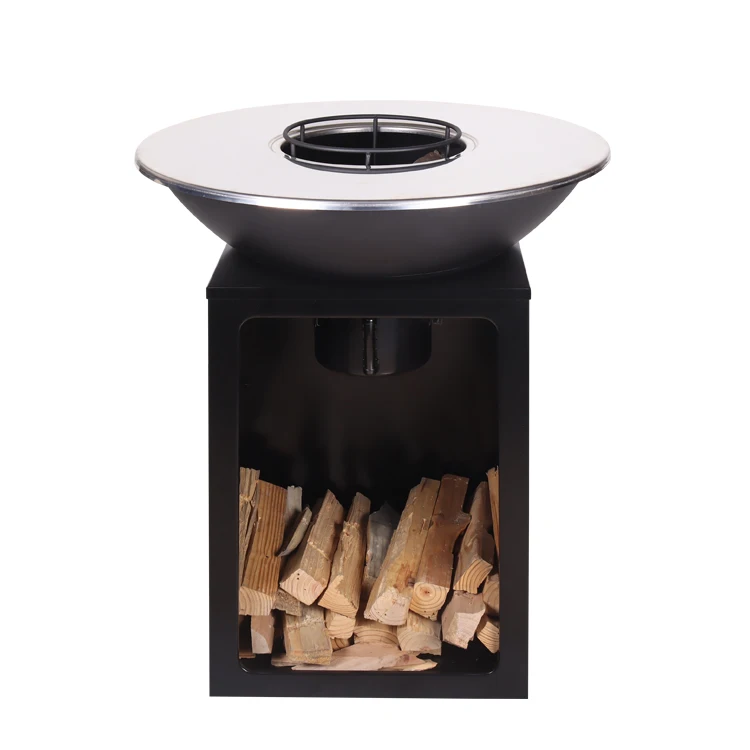 

Heavy Duty Wood Brazier Fire Field Outdoor Charcoal Steel Barbecue Fire Pit