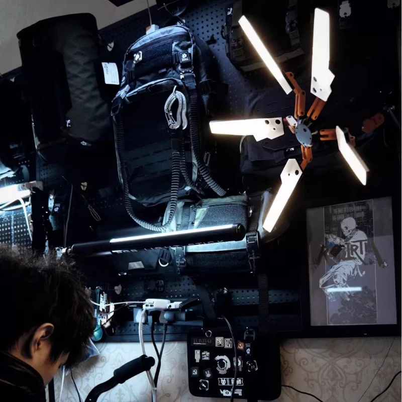 Death Stranding Odradek Scanner Remote Control Led Lamp 3d Printed 40cm 80cm Gaming Prop Ambient Fill Light Desk Decor In Stock view 4