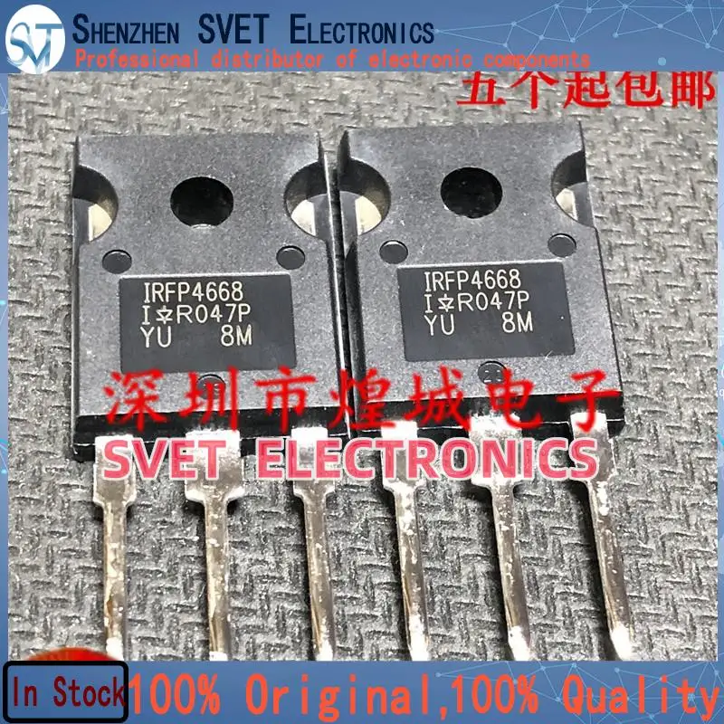 10PCS-50PCS  IRFP4668  TO-247 200V 130A  5  Original In Stock Fast shipping