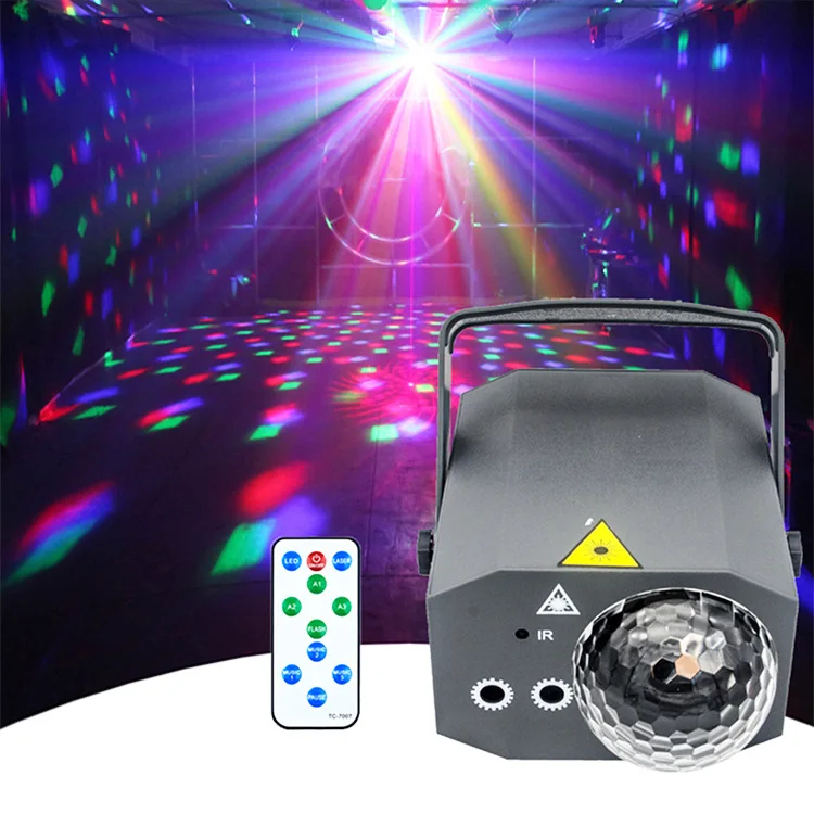 Stage laser magic ball light LED colorful rotating lights