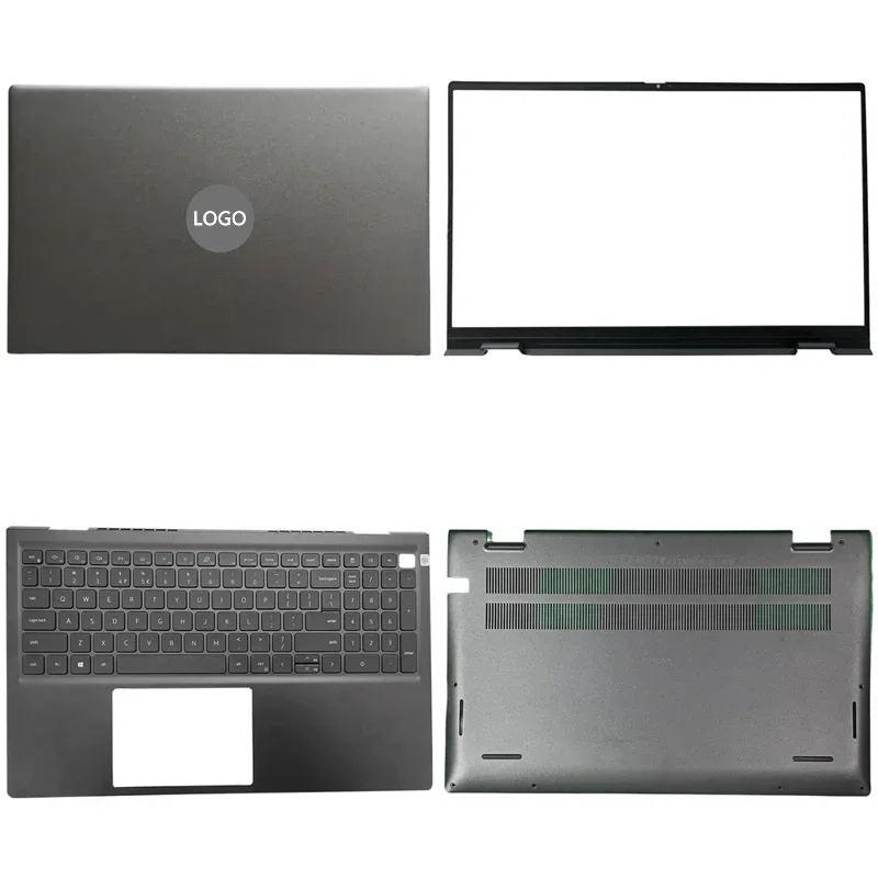 

New For Dell Vostro 5510 5515 V5510 V5515 Laptop LCD Back Cover Front Bezel Upper Palmrest Bottom Base Case Keyboard Hinges