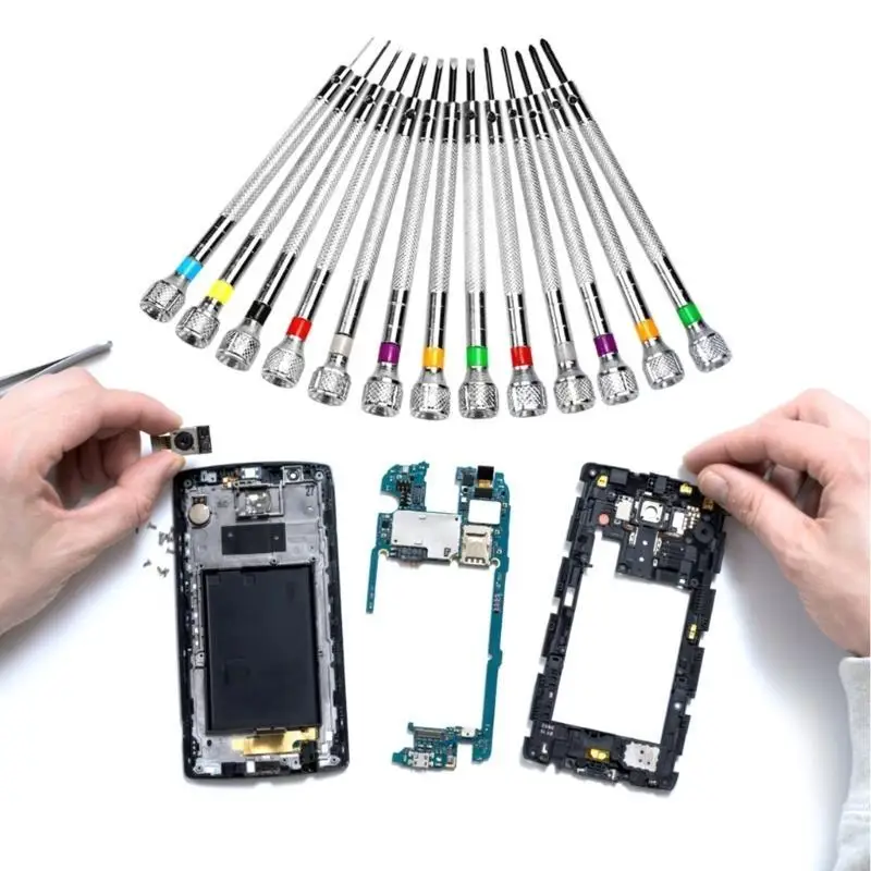 Y1UD 13Pcs Watch Screwdriver Set Watchmakers Screwdrivers Screwdriver