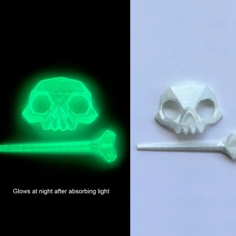 3D-gedruckte Halloween-Punk-Stil Totenkopf-Haarspangen für Frauen, Hohle Geister-Totenkopf-Haarklammer, Langlebige Skelett-Haarnadel für Halloween-Party – Detail 8