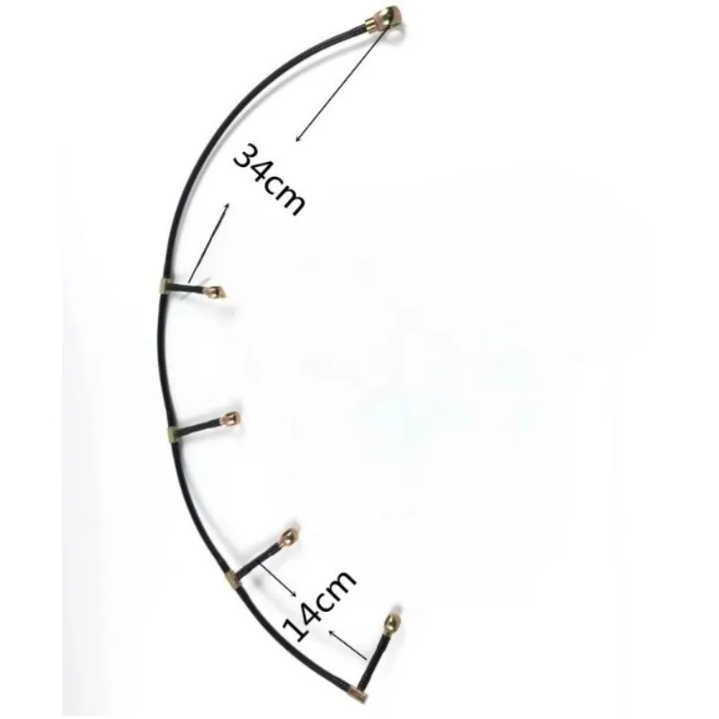 

Диаметр отверстия масляной трубы двигателя 8, для деталей трактора Dongfanghong 4105