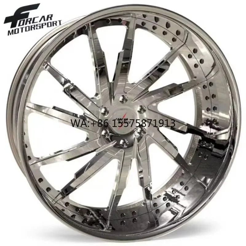 

New Deep Concave Gloss Color Forcar Motorsport Factory Aluminum T6061 Custom 16-24 Inch Alloy Forged Wheels Rims