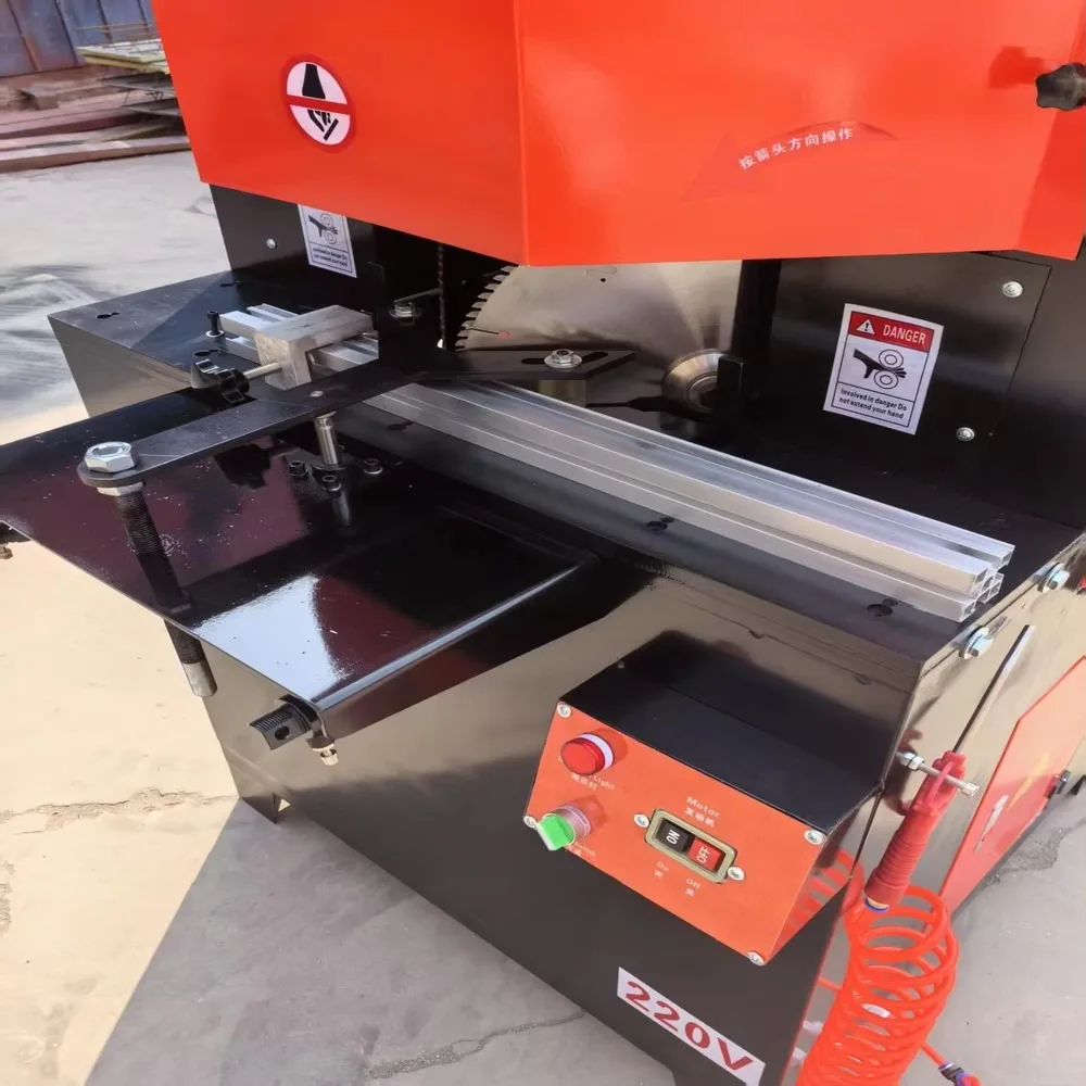 45 Degree Precision Double Mitre Saw Wood MDF Frame Cutting Machine Aluminum Profile Door Window Cutting Saw