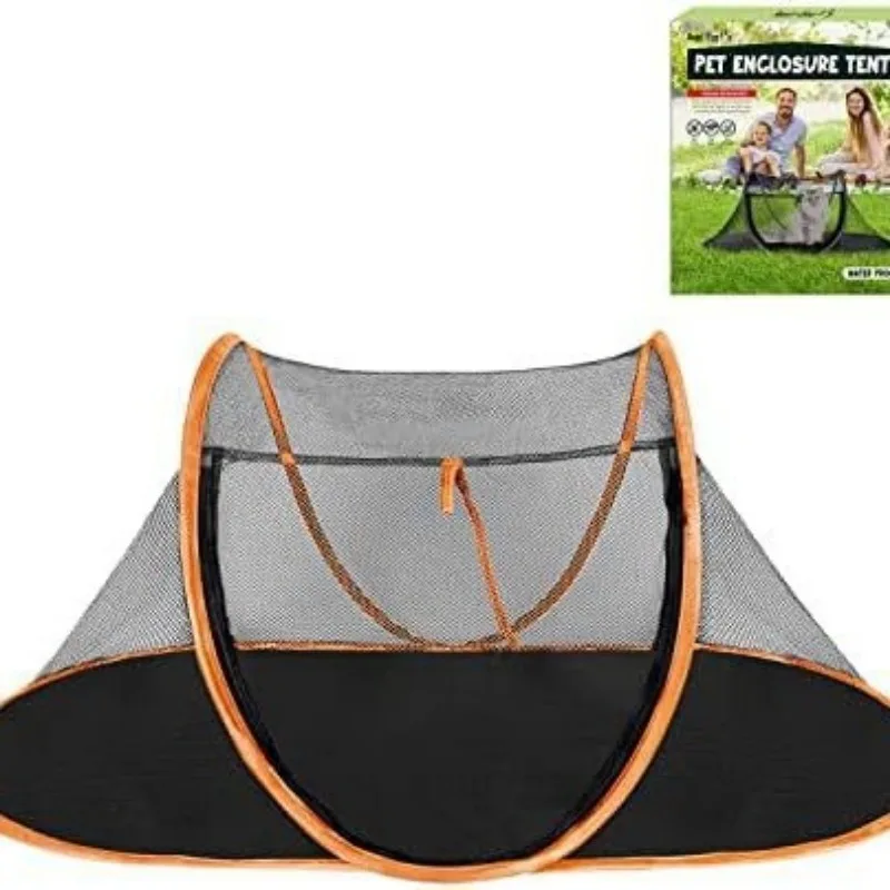 Portátil Folding Pet Tent, Tenda dobrável ao ar livre, Playhouse exterior, Cerca do cão, Camping, pequeno, Gato