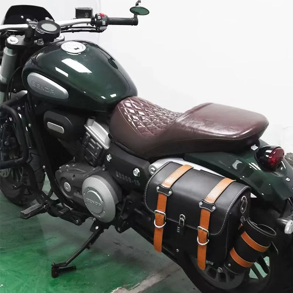 Motorcycle Fit keeway Benelli Benda Rock 250 Rock250 Flat Seat Cushion Assembly Double Seat Cushion