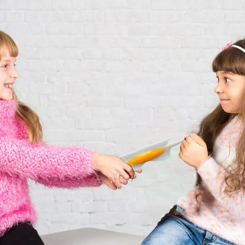 Ovos fritos falsos para meninos e meninas, Brinquedo de ovo realista Squeezy, Prank engraçado, Favores do partido do alívio da tensão