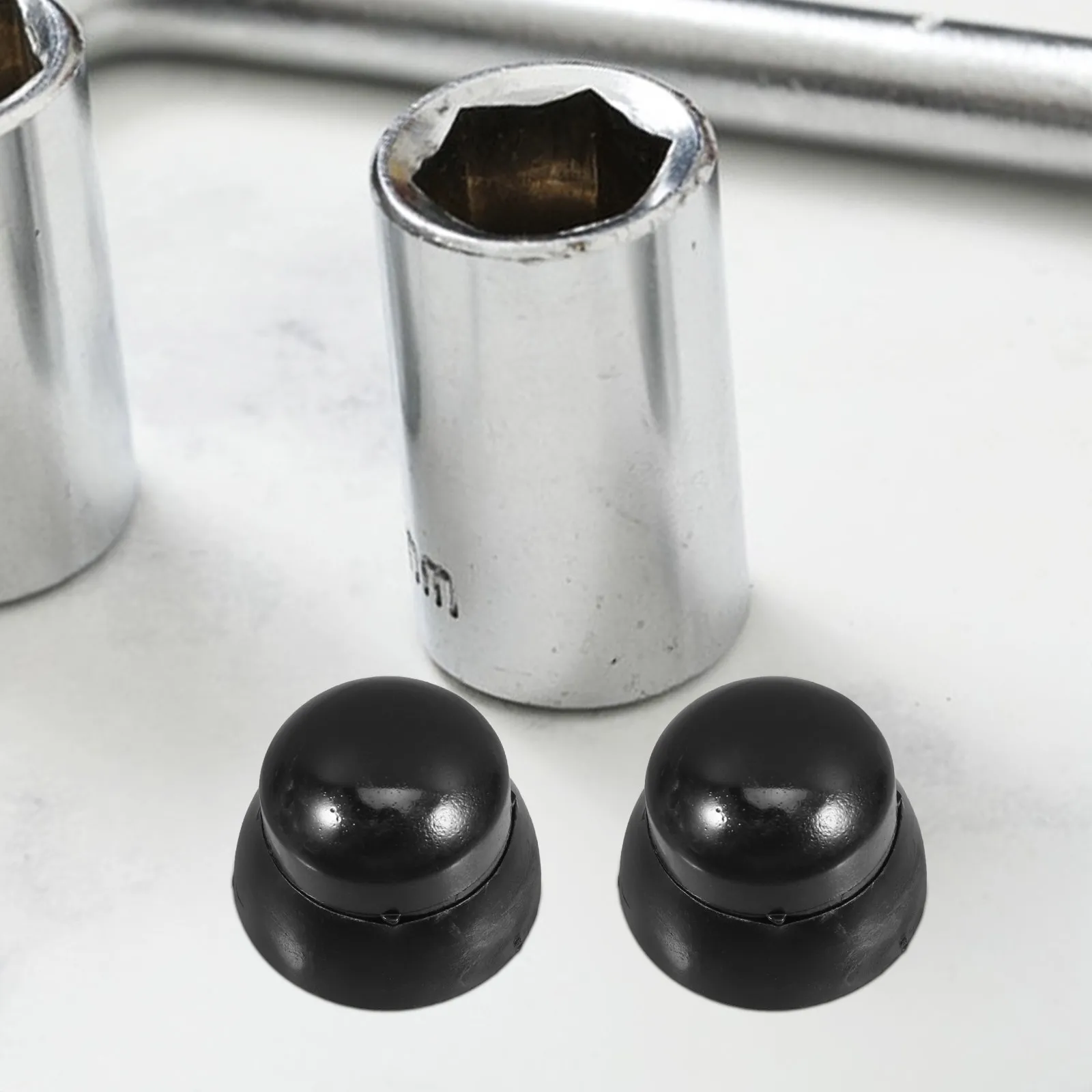 

10Pcs Plastic Nut Caps Bright Yellow Red Blue Playground Bolt Protective Covers No Tool Installation for Swing Sets Climbing