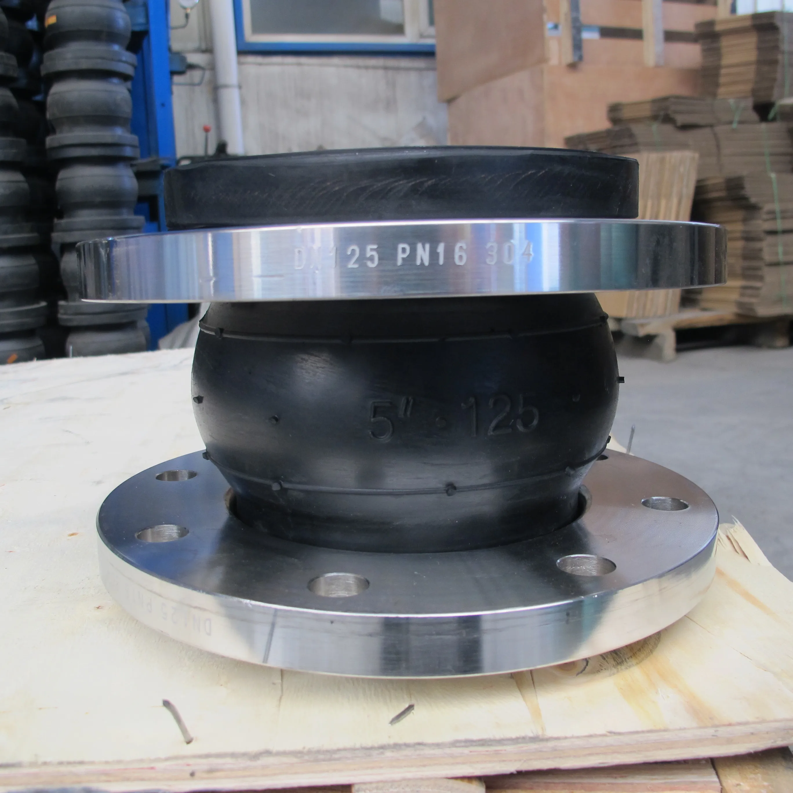 Huayuan Hot Sale Rubber Bellows Joint Excellent Single Sphere Rubber Expansion Joint