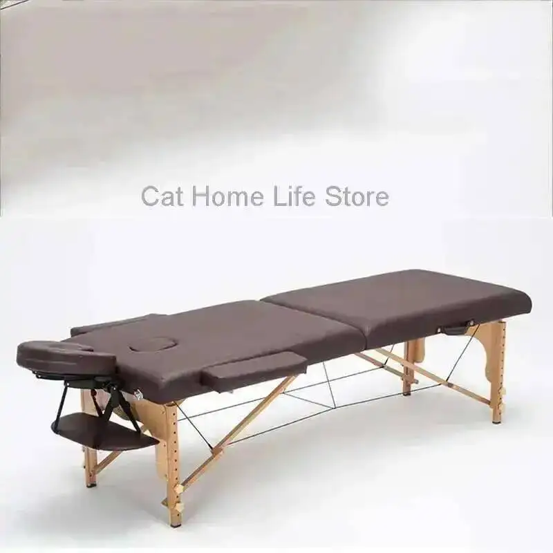 Professional Chiropractic Bed Folding Massage Table Beauty Beds Camilla Furniture Lit Pliant Equipment Portable Pilates Lounger