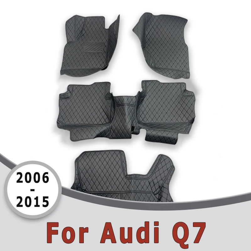 

Car Floor Mats For Audi Q7 2015 2014 2013 2012 2011 2010 2009 2008 2007 2006 (7 seats) Carpets Interior Accessories Auto Parts