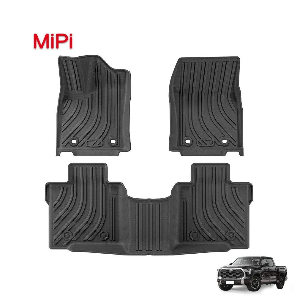 

Автомобильные коврики на заказ для Toyota Tundra 2014-2024 TPE, автомобильный коврик, водонепроницаемые, нескользящие, аксессуары для интерьера, автомобильный ковер