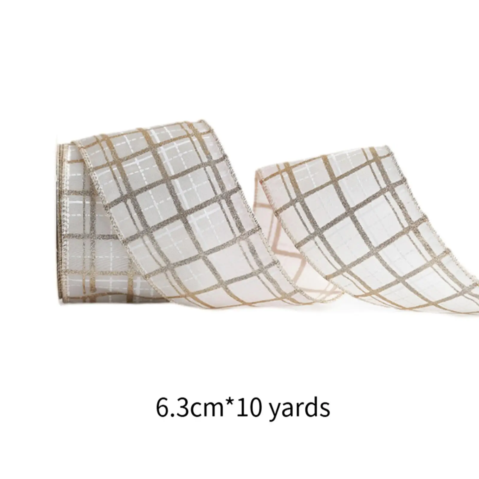 Fita de Natal para decoração de árvores e projetos de artesanato