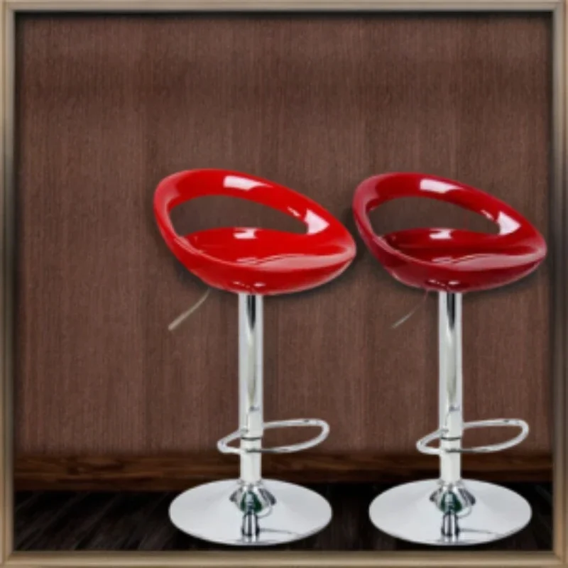 Luxury Kitchen Metal Stoppers Reinforce Diner Leather Bar Chair Stools Kitchen Island Designer Living Room Chaise Cuisine Bois