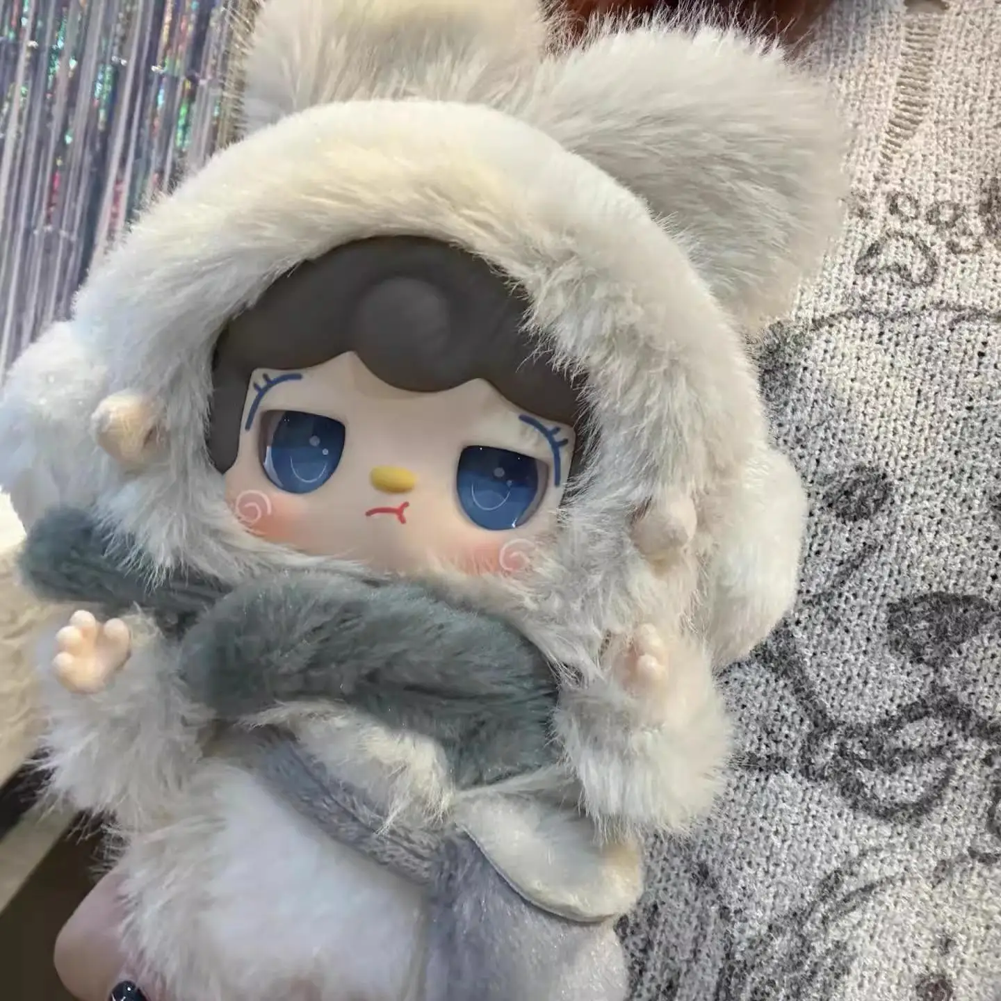 Подлинная и в наличии Yooki V3 Теплый кролик Серия Слепая коробка Подвеска Kawaii Аниме Персонаж Животное Украшение Серия Mystery Box G