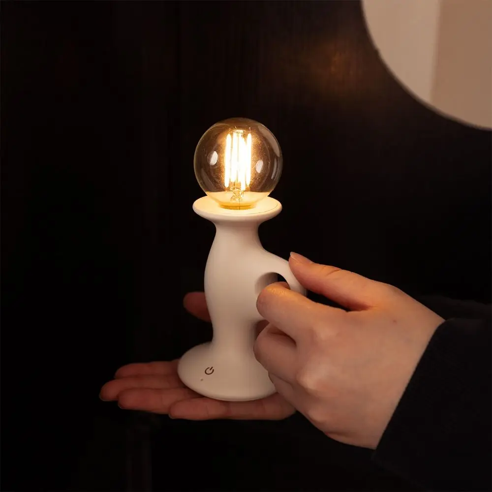 

Dimmable Candle Shape Light Touch Control Romantic LED Atmosphere Lamp Soft Light Creative Bedside Lamp Photograph Props