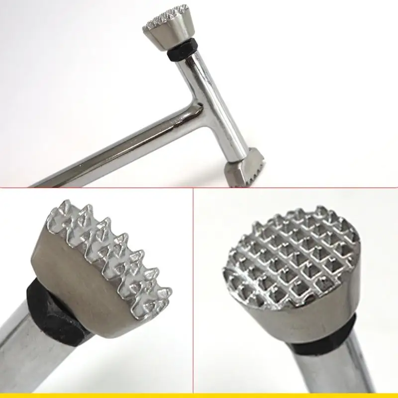 SZCH หัวสแตนเลสรถรอยบุบเครื่องมือกำจัดรอยบุบซ่อม Flattening HAMMER HEAD