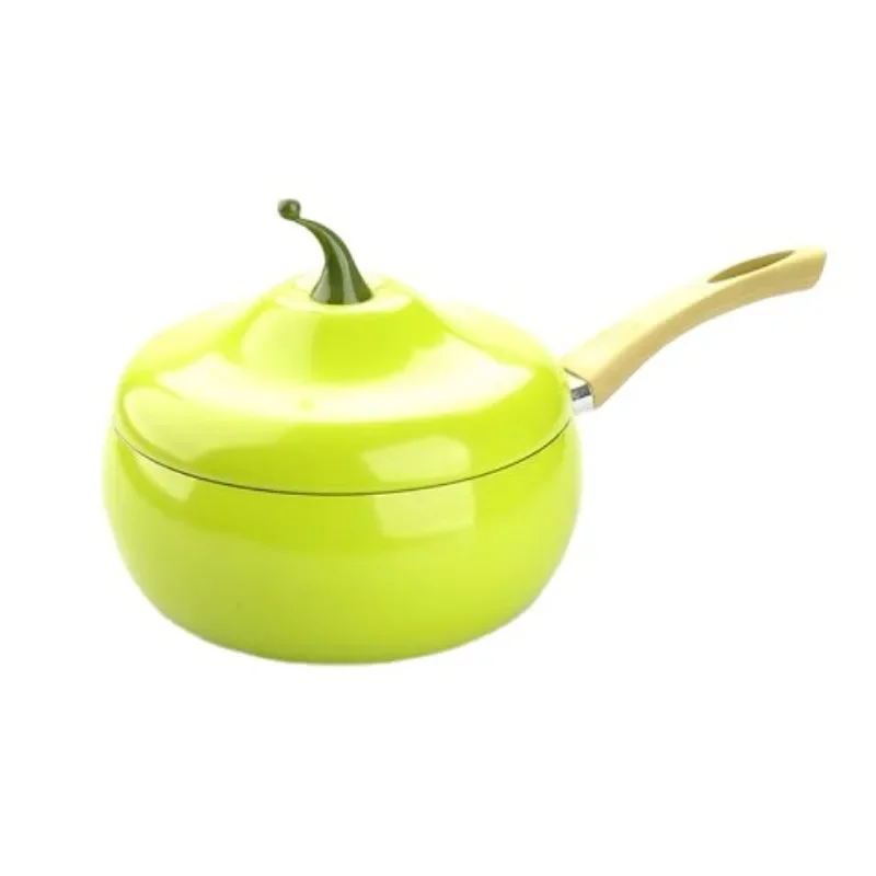 Creative Fruit Shape Cooking Pot Aluminum Non-Stick Soup Pot Frying Pan Kitchen Cookware Set Kitchenware Saucepan