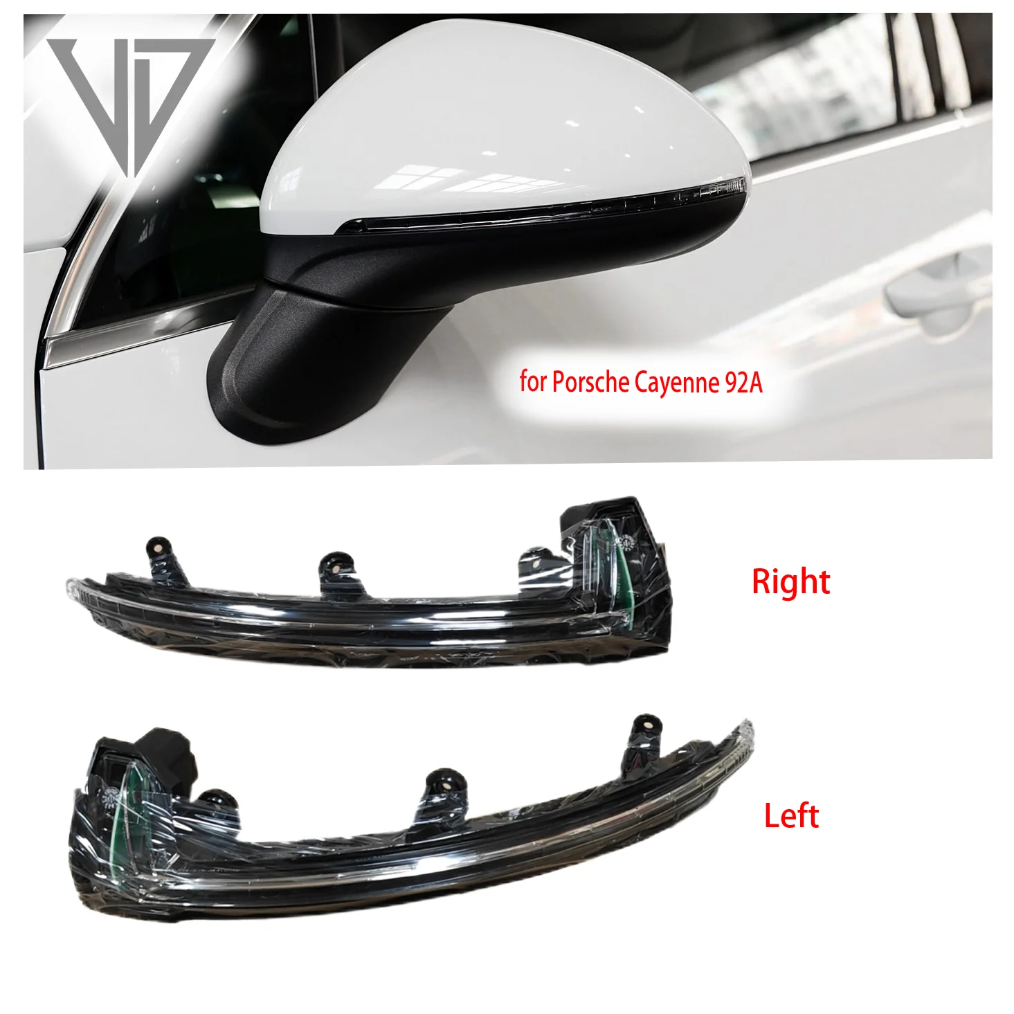 

95863110130 95863110230 rearview mirrors turn Signals for Porsche cayenne 2015 2016 92A