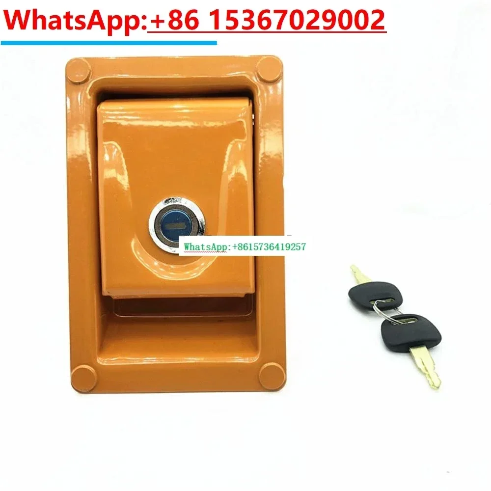 

For side door lock excavator ZX200-3 side door lock EX200-5 side door lock zax/zx60 70 Anti-theft excavator accessories