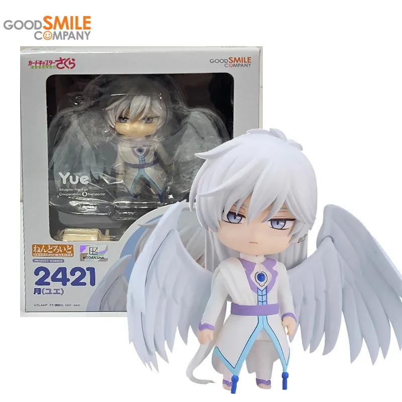 

GSC 2421 Original Nendoroid Card Captor Sakura Clear Card Yue Kwaii Q Ver. Anime Action Figures Toys for Kids Gifts