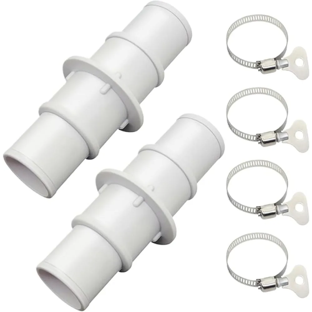 

Соединительный адаптер для шланга 1-1/4 " или 1-1/2" для пылесосов для бассейна, шлангов, шлангов фильтрующего насоса, соединительных аксессуаров для бассейна