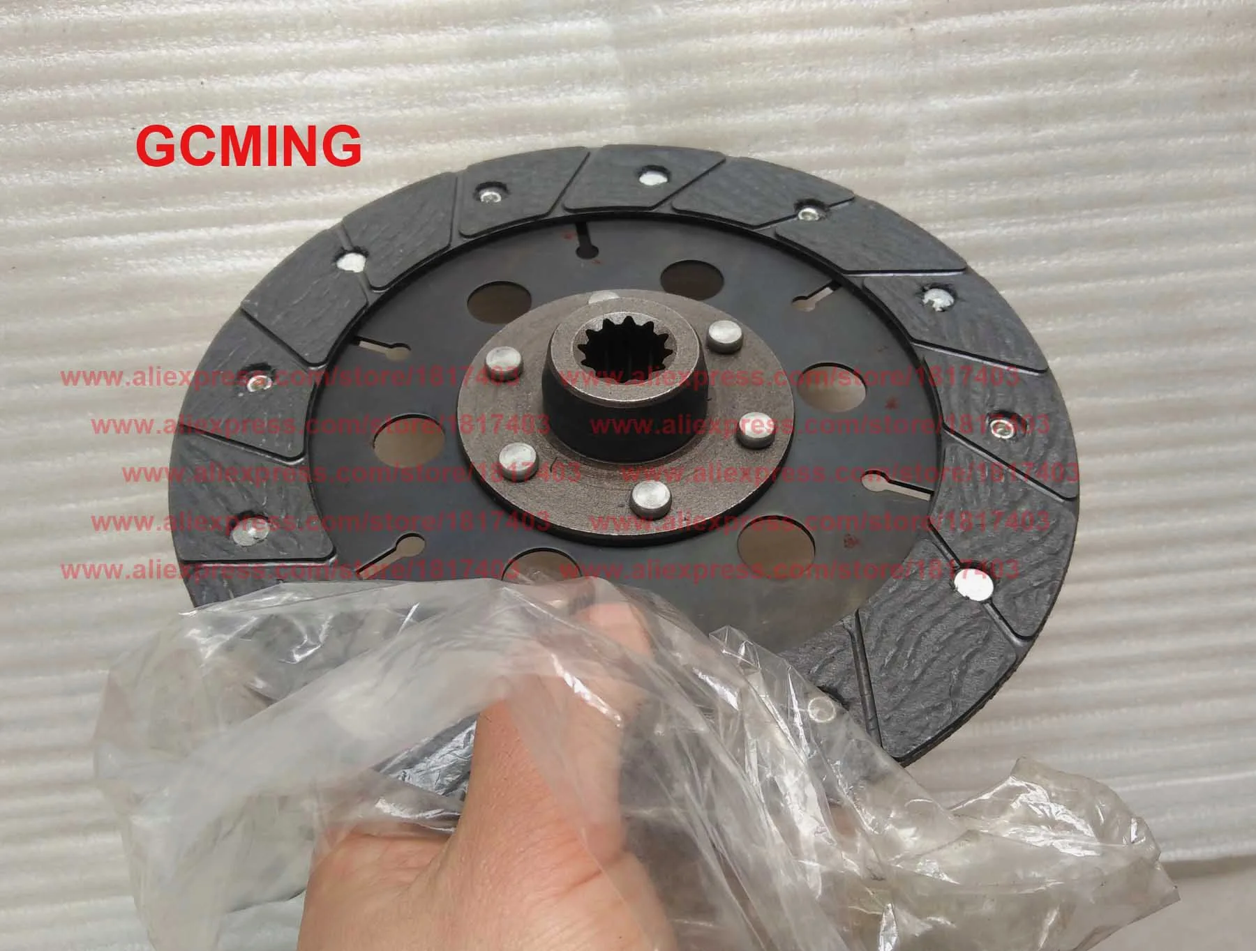 Jinma / Foton 184.21S.014 Main clutch disc + 184.21S.011 PTO clutch disc , JINMA / JM / Foton / FT Tractor parts , 18HP-28HP
