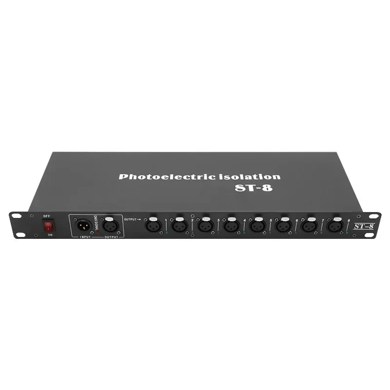 Lighting Eight-way Signal Amplifier, Enhancer Photoelectric Isolation