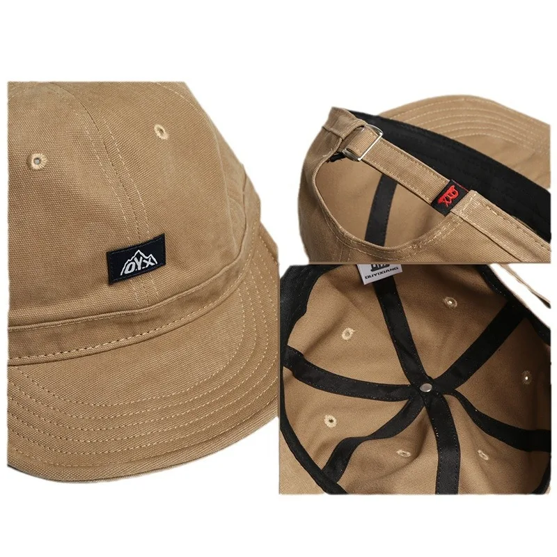 Japanische Retro-Sportkappe mit kurzem Schirm, neue Sommer-Entenschnabelkappe, weiche Baseballkappe zum Laufen – Detail 2