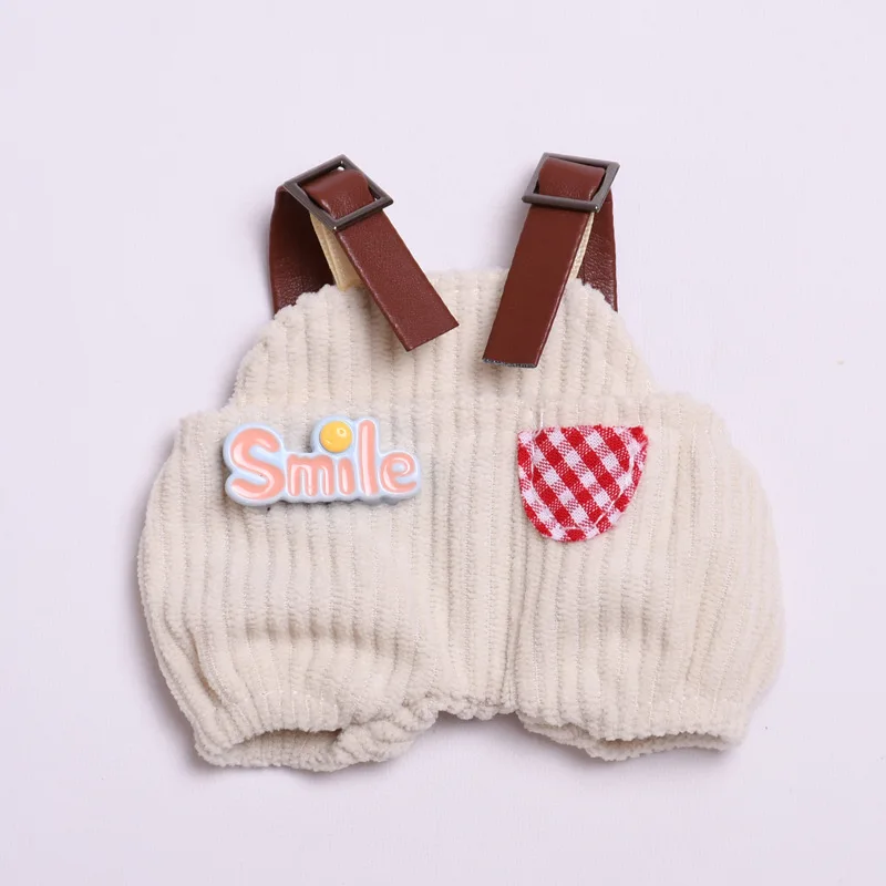 Urocze Mini Pluszowe Spodnie z Napiętką dla Lalek 17cm Labubu I II Idol Dolls, Ubranka na Imprezę, Akcesoria dla Koreańskich Kpop Exo