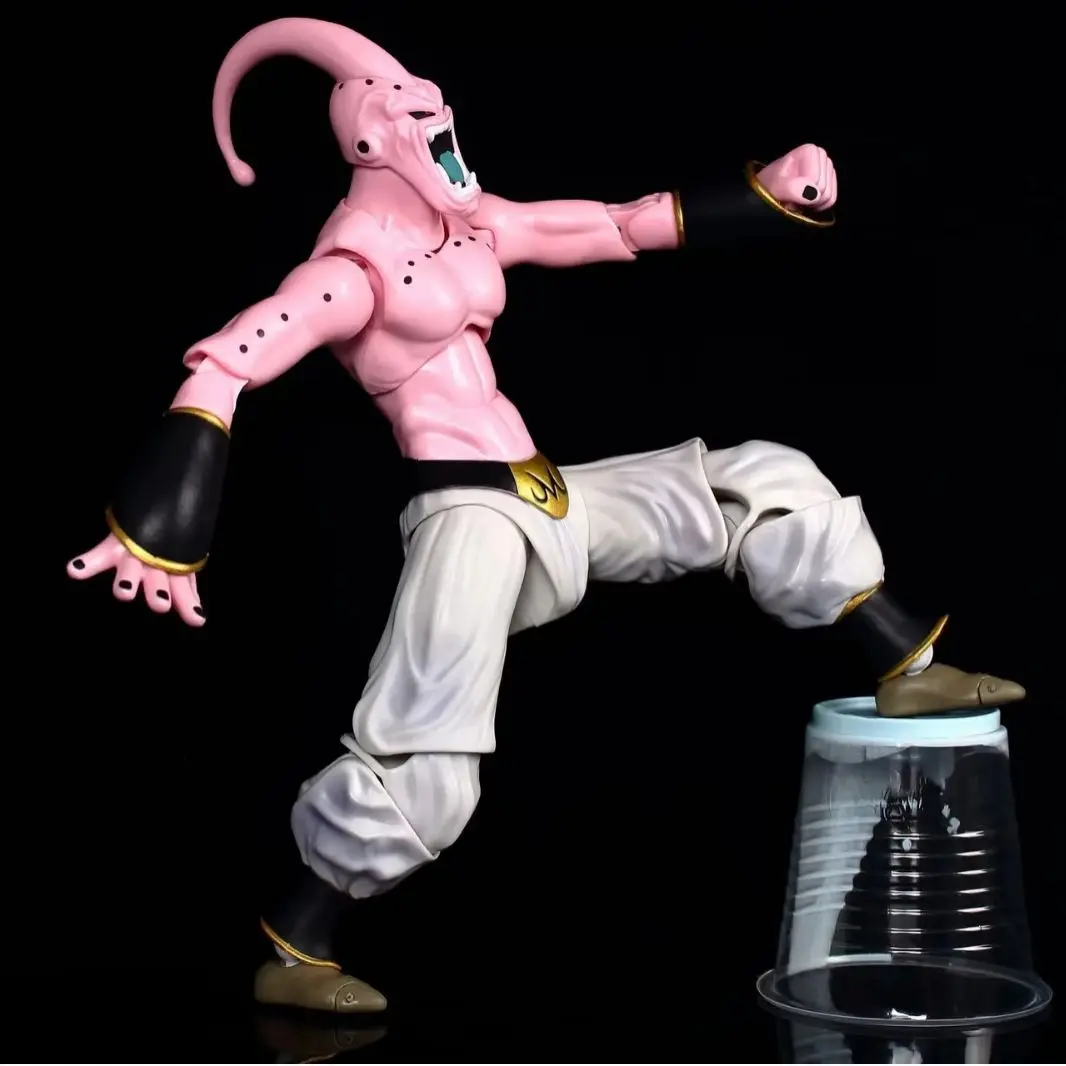 Anime Dragon Ball Sh Figuarts Majin Buu SHF Movable Super Buu Action Figure Collection Model Toys for Children Gifts