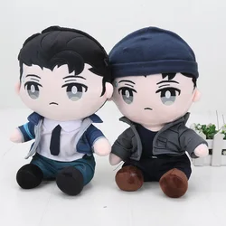 Detroit Torne-se boneca de pelúcia humana para crianças, brinquedo cosplay, connor rk800, 28 centímetros