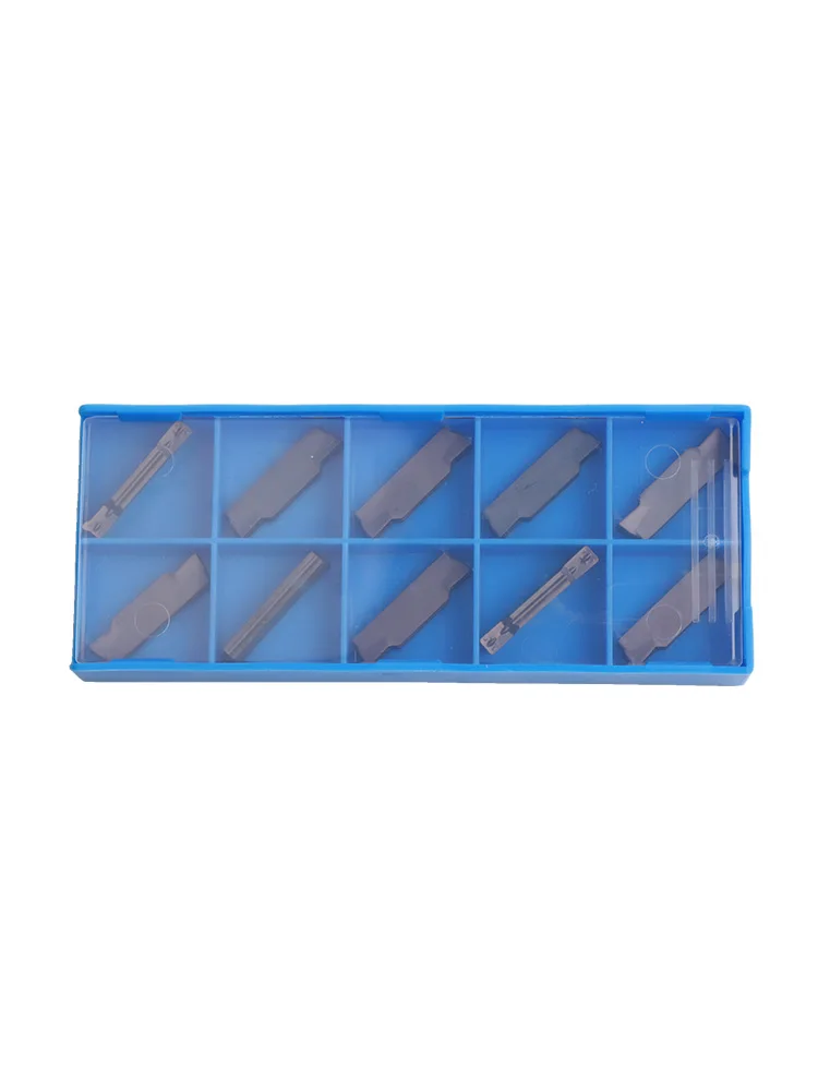 MGMN300 H LF6018 CNC Carbide Grooving Slotted Inserts Optimize Your For Stainless Steel Processing 10pcs Included