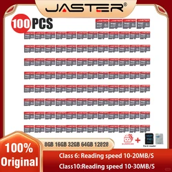 100 PCS LOT Smart SD Card 128G TF Flash Card For Camera Phone 64GB Original Memory Card 32GB Grey TF Mini SD Cards16GB