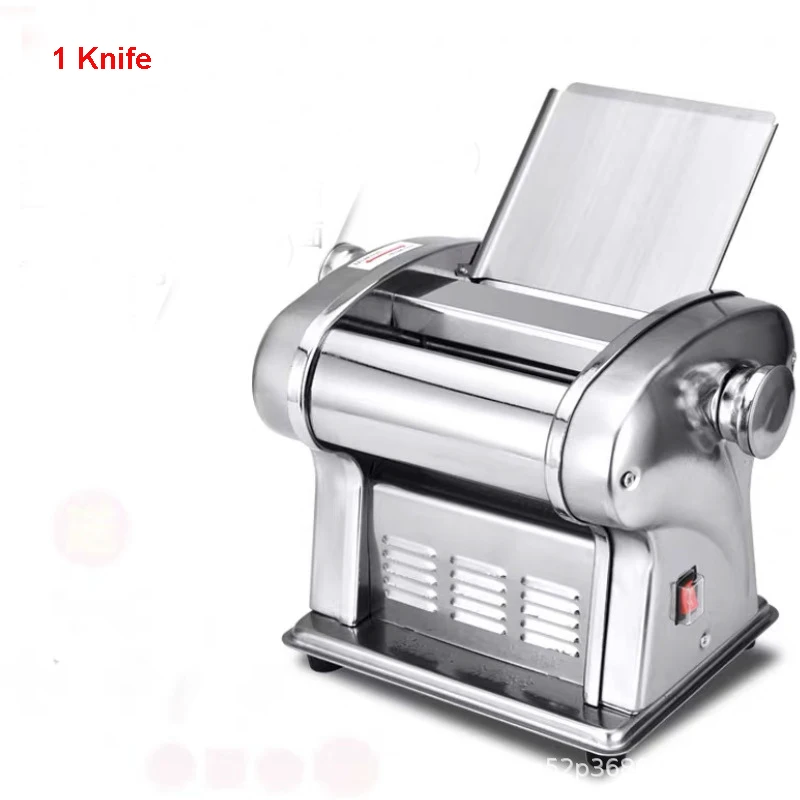 Máquina amasadora comercial de 220V, laminadora de masa, máquina eléctrica para hacer Pasta, mezclador de masa para el hogar, rodillo de prensa para fideos, envoltorios para dumplings