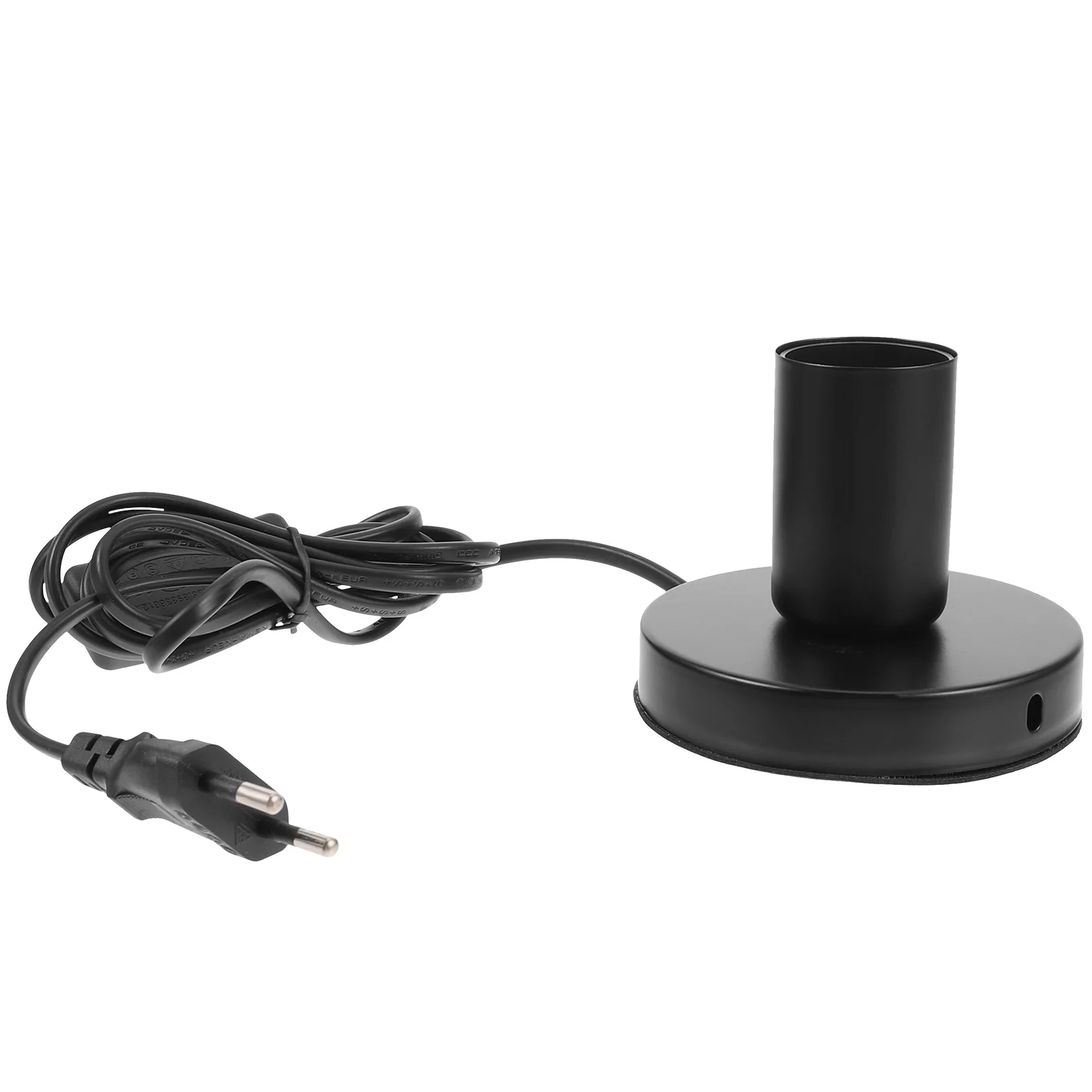 

Retro Lamp Holder Plug in Light Socket Ceiling Fixture Black Bulb Base Replacement