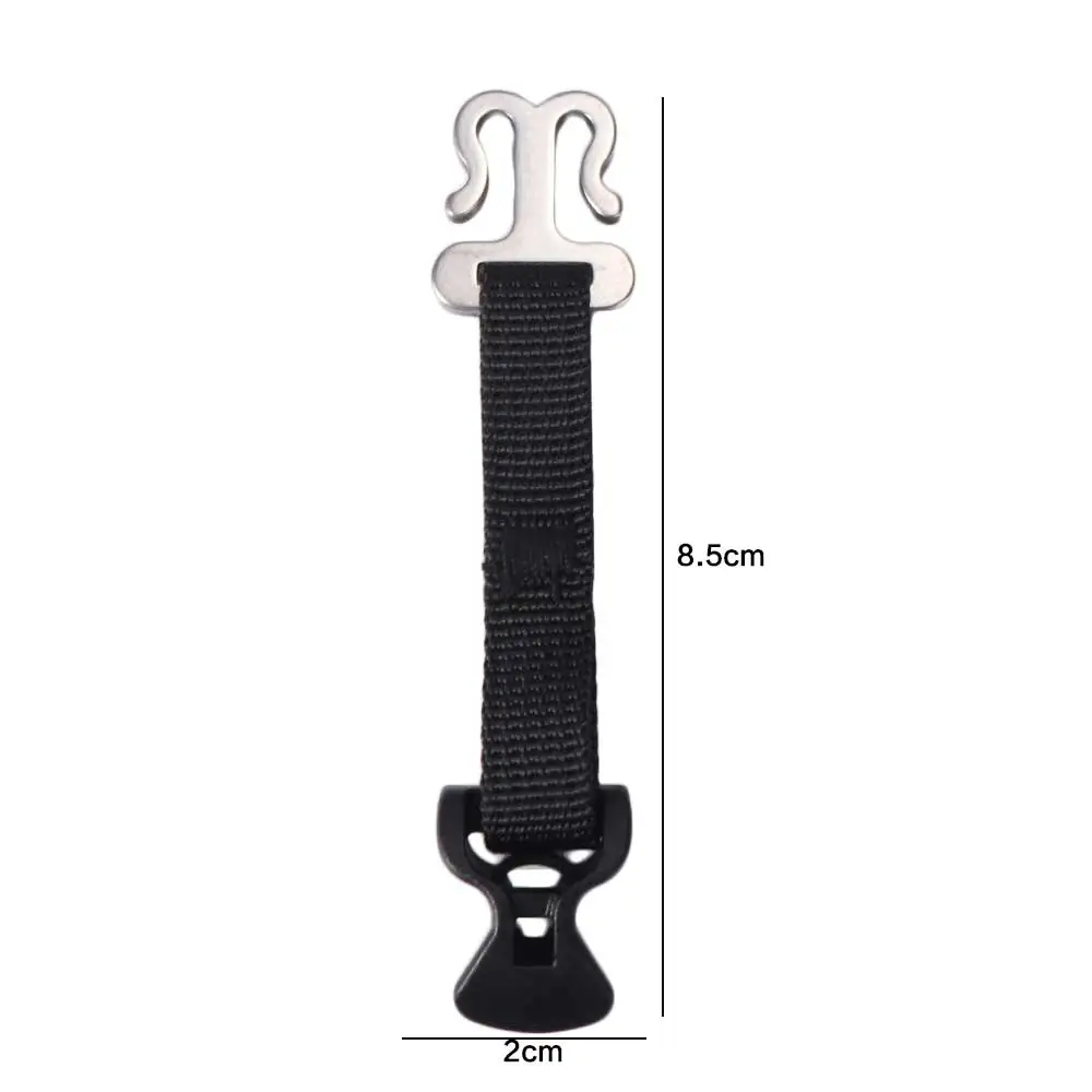 Doppeltür-Zeltseilspanner, Markisenhaken, Windseil, Campingzelt-Schnalle, verstellbarer Nylon-Zeltseilhalter, Zeltzubehör – Detail 3