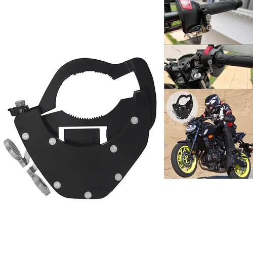 Imagen 2 del producto Control de crucero de motocicleta, asistencia de acelerador, bloqueo de manillar de motocicleta, KIT inferior superior para BMW Suzuki Yamaha Honda