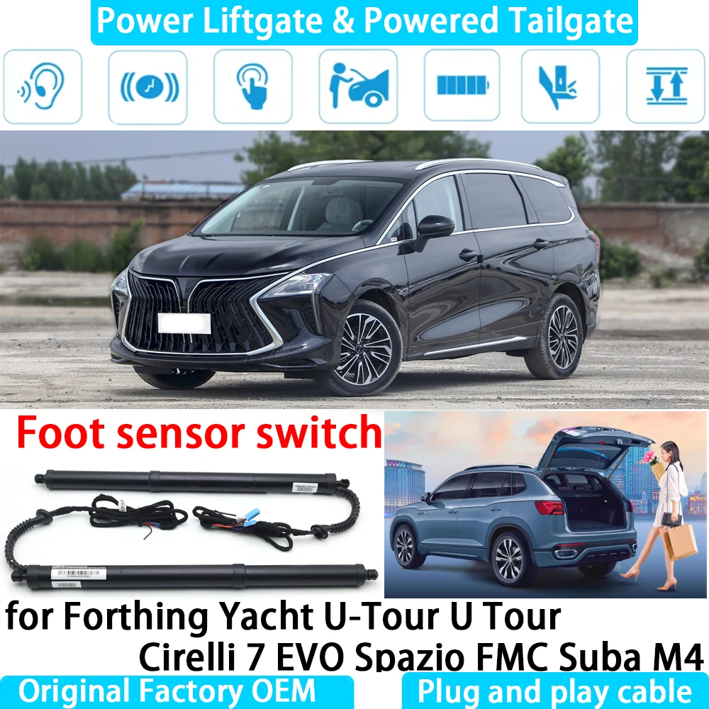 

for Forthing Yacht U-Tour U Tour Cirelli 7 EVO Spazio FMC Suba M4 Automatic Electric Power Liftgate Powered Tailgate Strut Tail