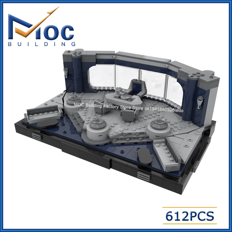 

MOC Building Blocks Space Movie Series Scene Senate Arrest Diorama Creative Toys Assemble Bricks Collection Dispaly Xmas Gifts